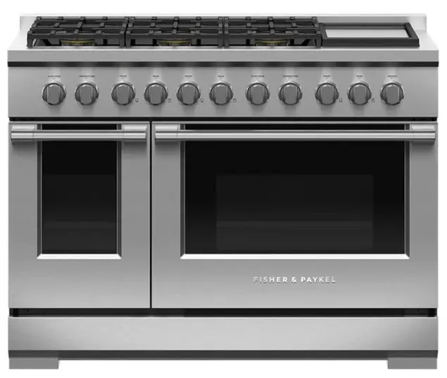 FISHER PAYKEL RGV3-486GD N 48 Inch 6 Burners Gas Range