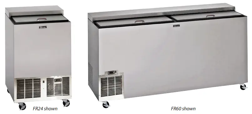 Perlick FR48RT-3-SS 48 Inch Stainless Steel Glass Froster - fig 1