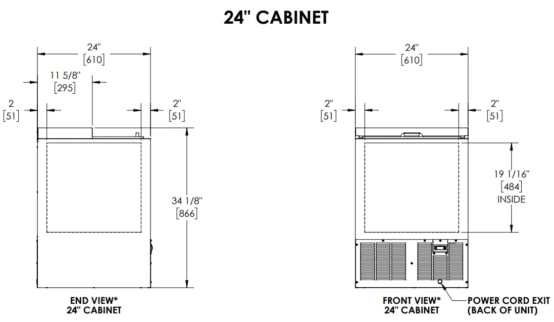 Perlick FR48RT-3-SS 48 Inch Stainless Steel Glass Froster - fig 10