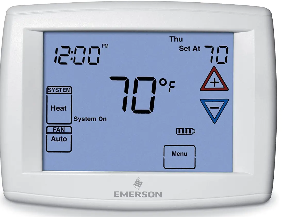 Emerson-Thermostats-1F97-1277-Touchscreen-7-Day-Programmable
