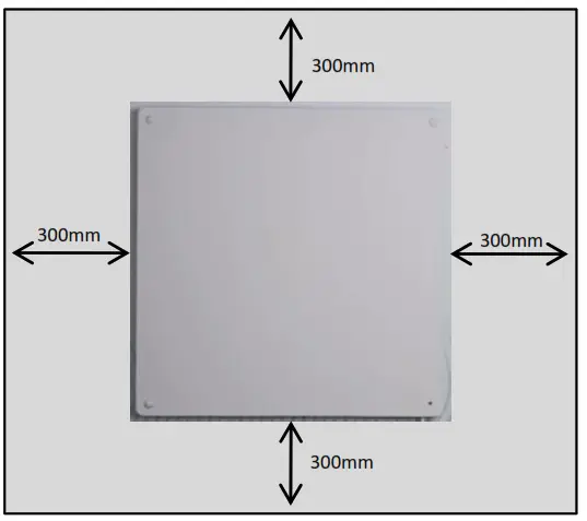 Goldair GECO255 Fibre Panel Heater - SWITCHES
