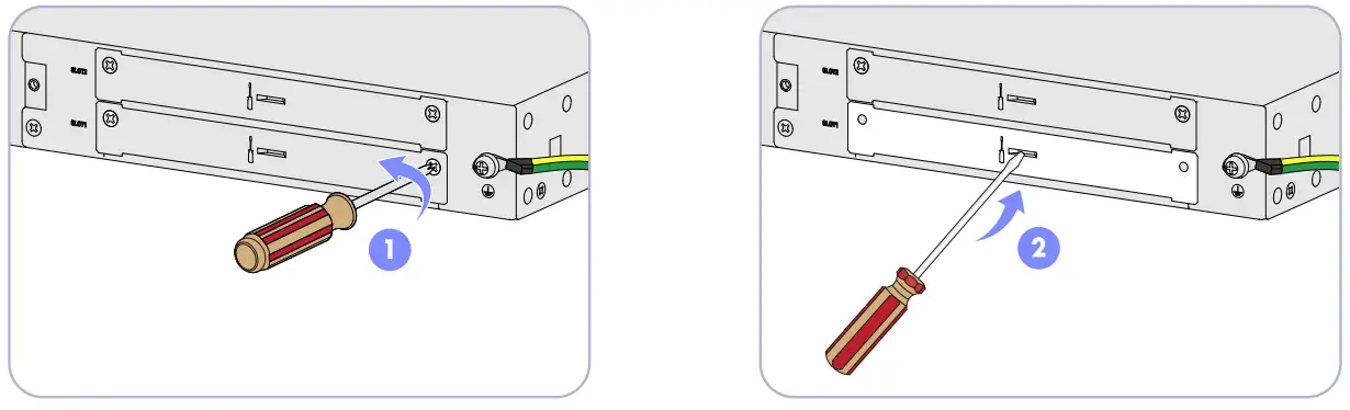Installing interface modules