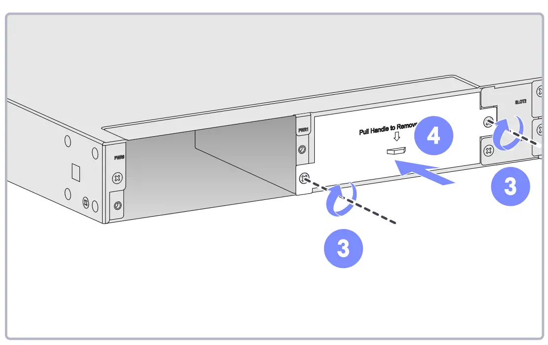 6W105 SecPath F1000-AI-X0 Firewall Series Installing drives