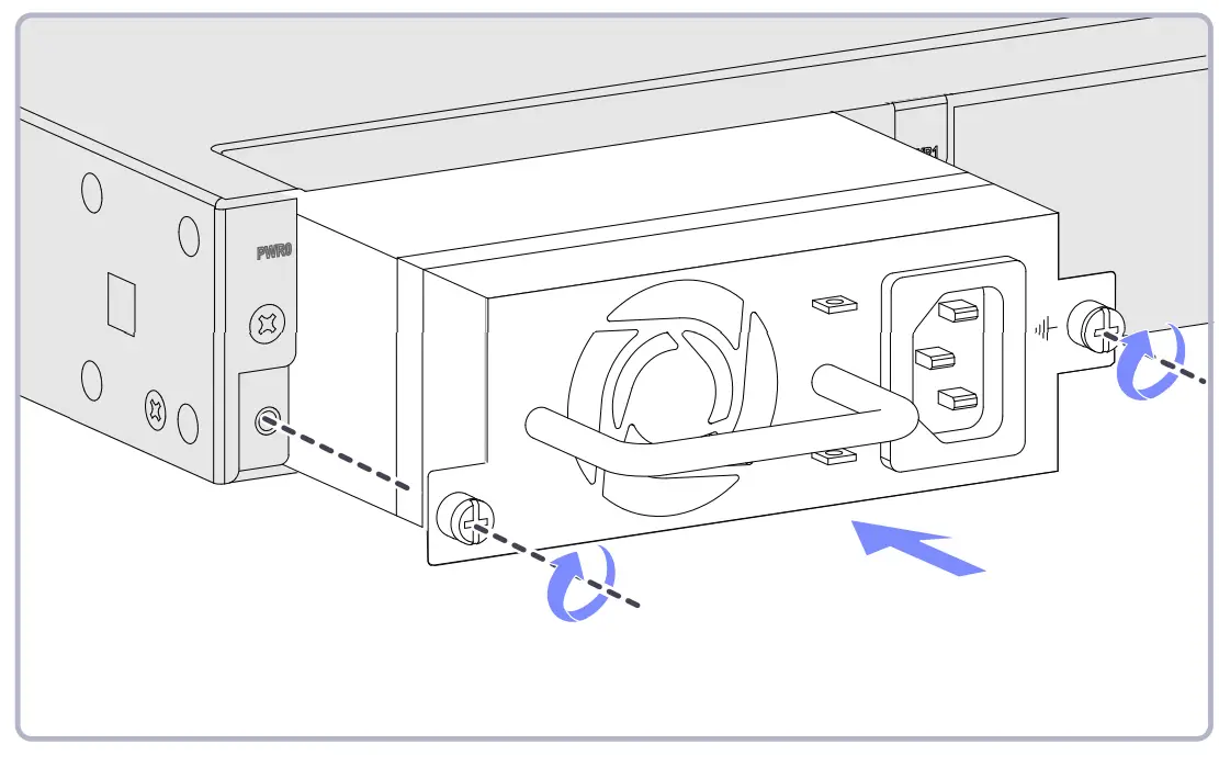 6W105 SecPath F1000-AI-X0 Firewall Series Installing drives