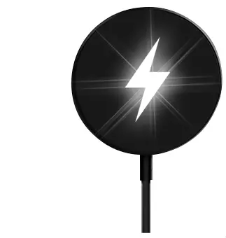 Chargers 15W LED Qi Magsafe Charger