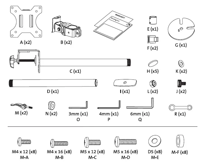 Kensington 1503308 Vertical Mounting Monitor Arm FIG (1)