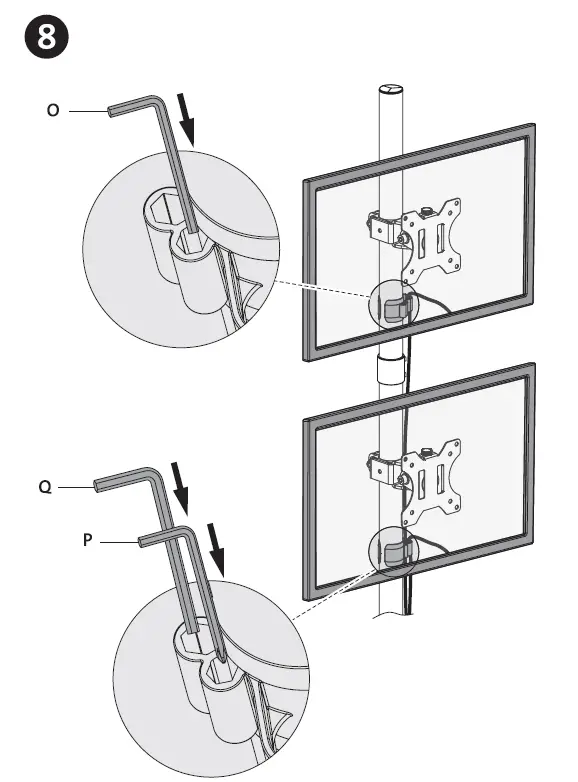Kensington 1503308 Vertical Mounting Monitor Arm FIG (12)