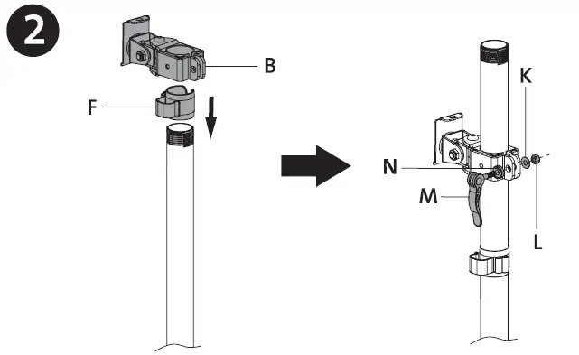 Kensington 1503308 Vertical Mounting Monitor Arm FIG (6)