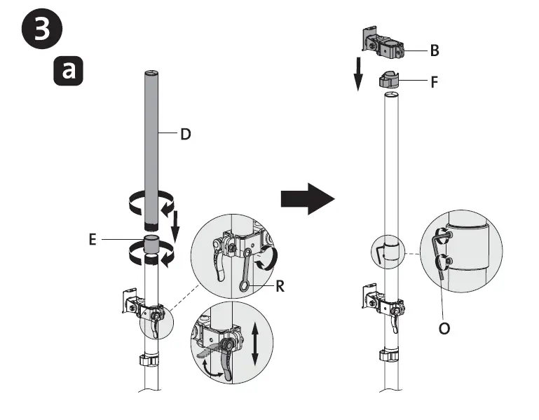 Kensington 1503308 Vertical Mounting Monitor Arm FIG (7)