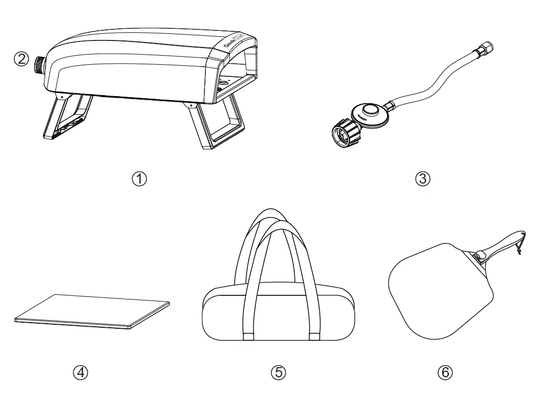 GeekChef VMP-12A Gas Pizza Oven 1