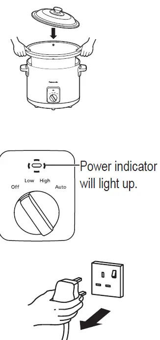 Panasonic NF-N51A Slow Cooker 3