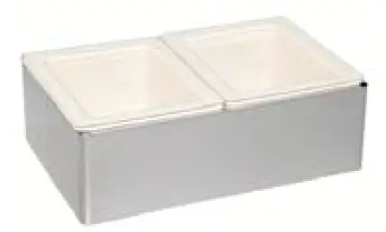 Cadco CBC-HHH-L7-4 Purple MobileServ 3 Bay Mobile Hot Buffet Cart 5