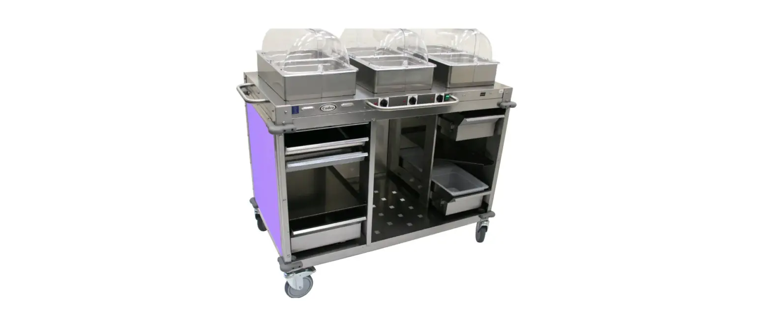 Cadco Cbc-hhh-l7-4 Purple Mobileserv 3 Bay Mobile Hot Buffet Cart Instruction Manual Cadco Cbc-hhh-l7-4 Purple Mobileserv 3 Bay Mobile Hot Buffet Cart Instruction Manual