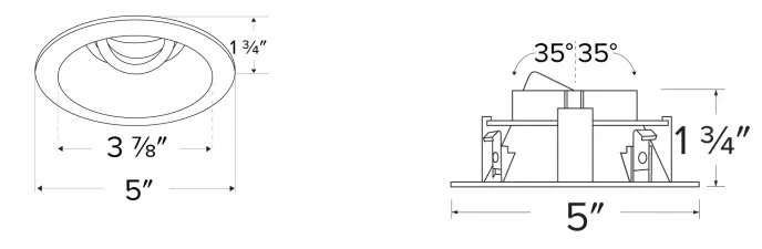 ELCO-Lighting-ELK4717W-4-Inch-Unique-Round-Deep-Reflector-for-Koto-Module-fig-1