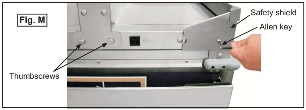 Cadco-CBC-GG-B4-L5 4-Bay-Grab-& Go-Mobile-Merchandising-Cart-Operation instruction