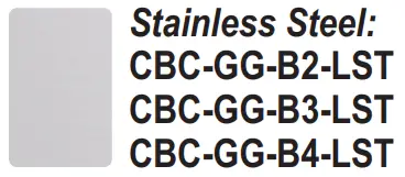 Cadco-CBC-GG-B4-L5 4-Bay-Grab-& Go-Mobile-Merchandising-Cart-Front & Side Panels