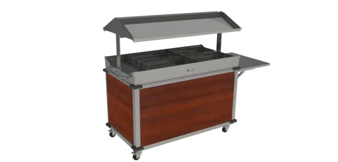 Cadco Cbc-gg-b4-l5 4 Bay Grab & Go Mobile Merchandising Cart User Manual Cadco Cbc-gg-b4-l5 4 Bay Grab & Go Mobile Merchandising Cart User Manual