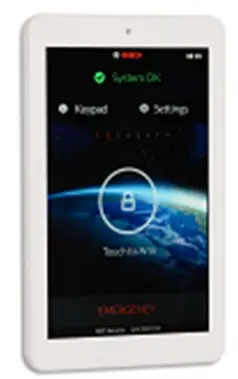 ADVANCED LIVING SOLUTIONS General Setup and 7 Inches Touch Screen Codepad-fig1