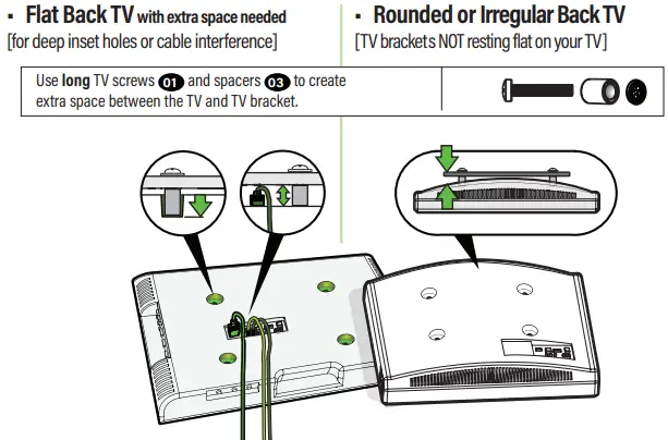 SANUS LLF225 Wall Mount-FIG11