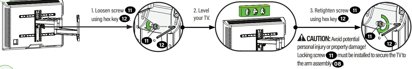SANUS LLF225 Wall Mount-FIG22
