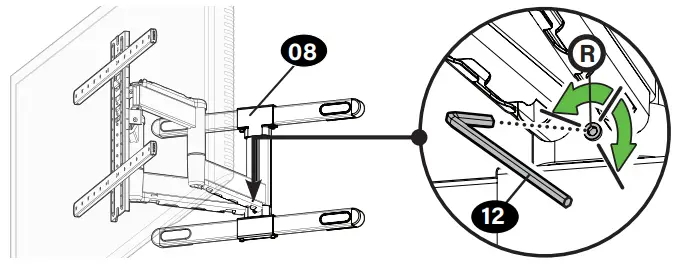 SANUS LLF225 Wall Mount-FIG25