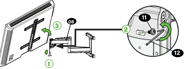 SANUS LLF225 Wall Mount-FIG26