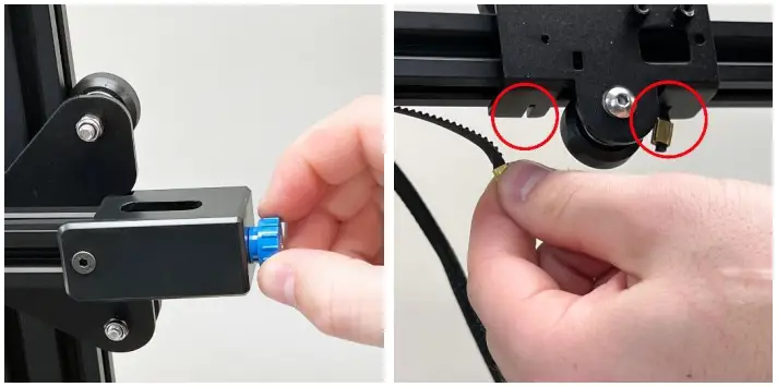 MICRO SWISS M3201 NG Direct Drive Extruder for Ender 3 Printers - belt