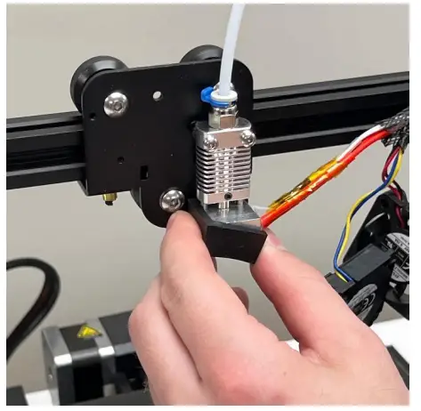 MICRO SWISS M3201 NG Direct Drive Extruder for Ender 3 Printers - fan duct 1