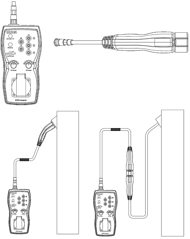 PCE EVSE 300 Electrical Vehicle Tester - FIGURE 4