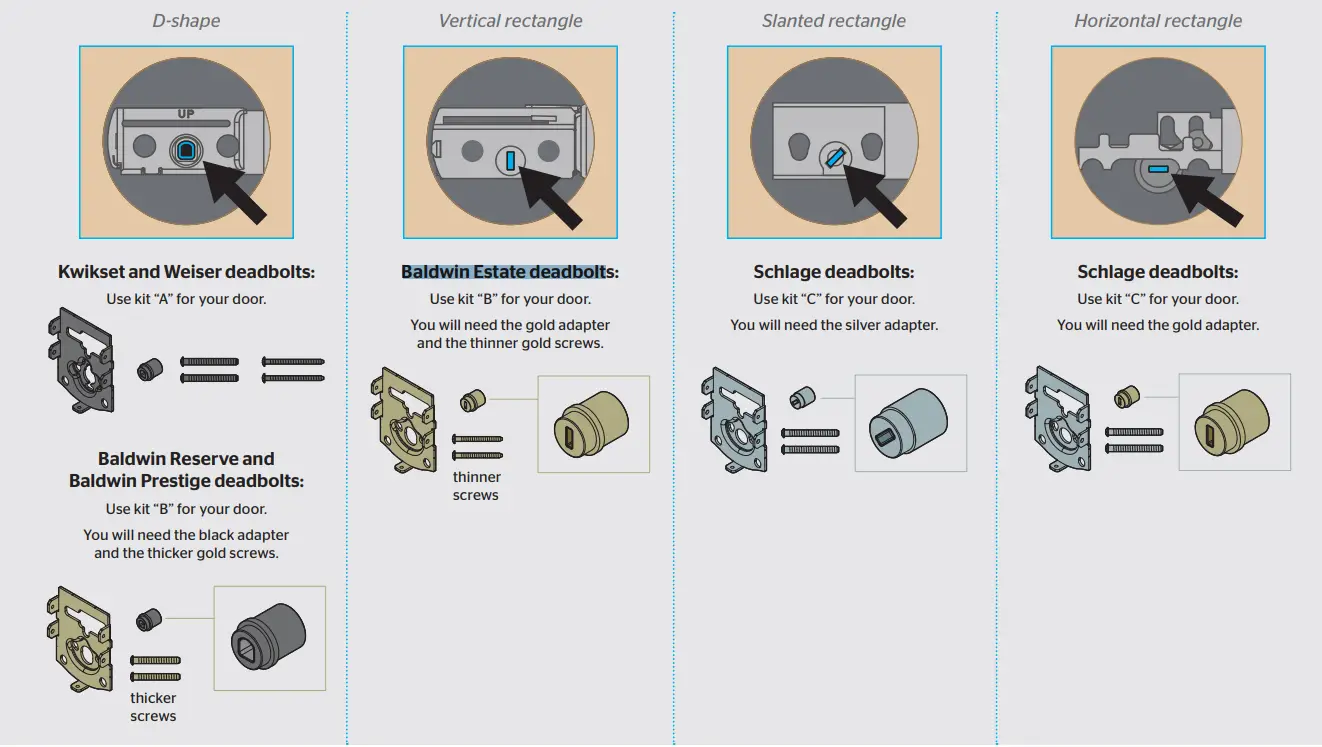 Kwikset 99140-102 Convert Z-Wave Plus Enabled Conversion Kit Interior Assembly-10