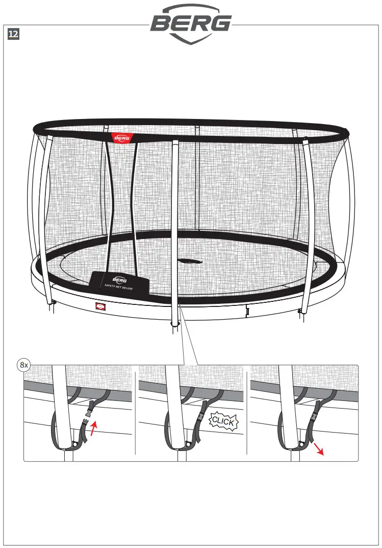 BERG Grand Elite Trampoline Regular - Figure 11