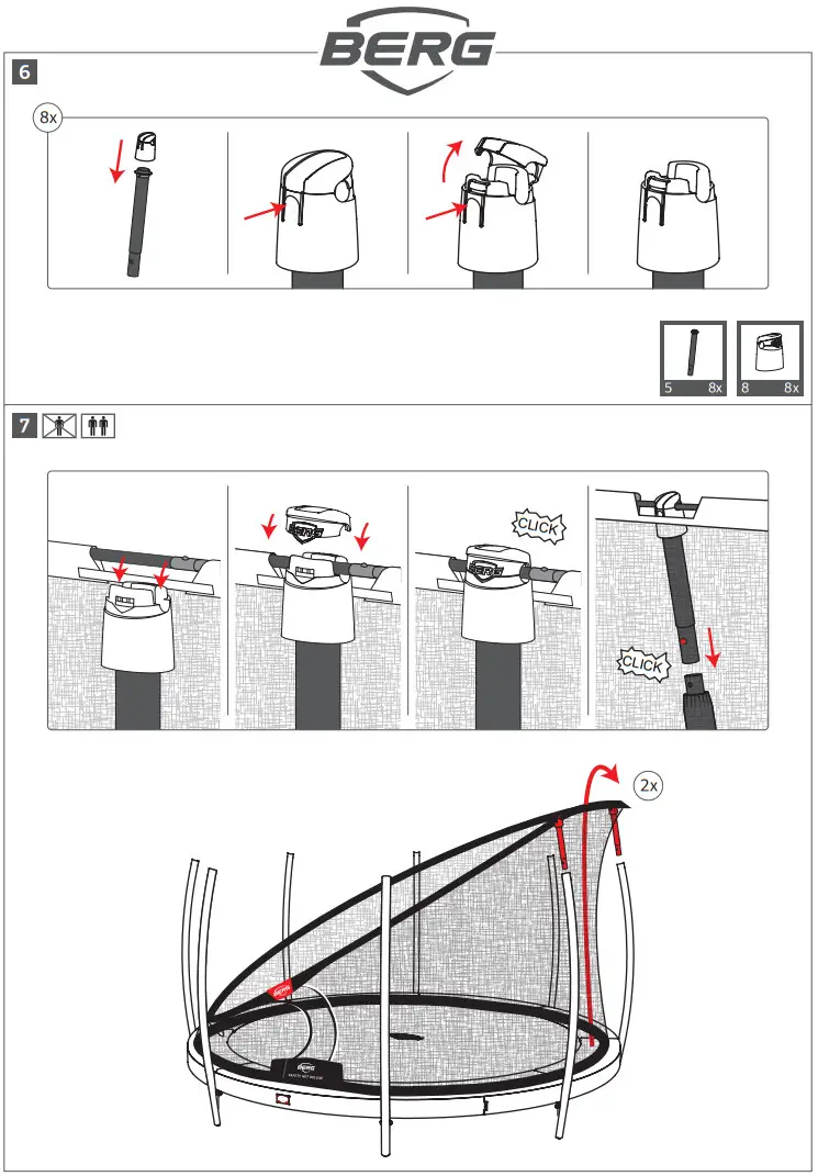 BERG Grand Elite Trampoline Regular - Figure 7