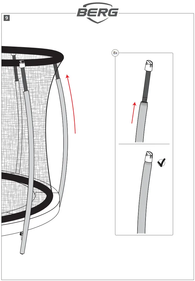 BERG Grand Elite Trampoline Regular - Figure 9