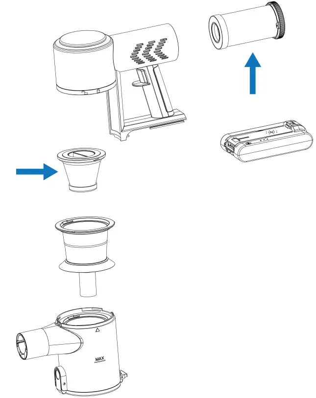 VETTA VVC-S250 Cordless Vacuum Cleaner fig 7