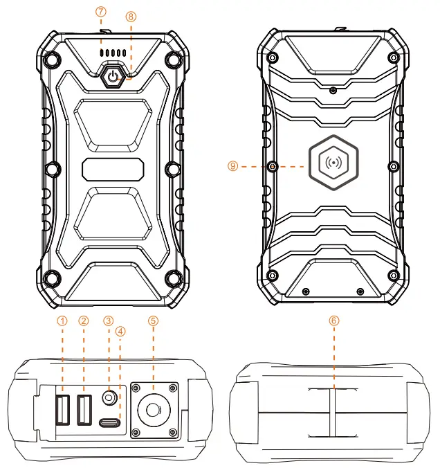 MITA EXPEDITIONS TSB9265 Power Bank-fig1