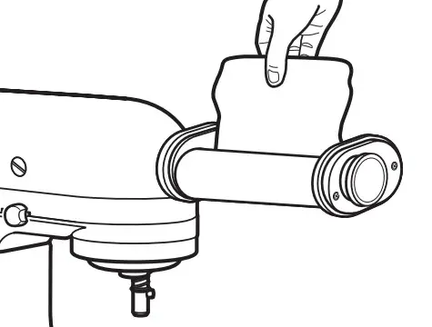 KitchenAid KSMPRA Pasta Roller - Mixer to speed