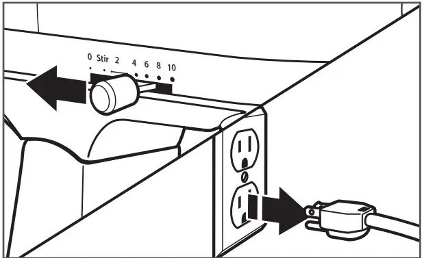 KitchenAid KSMPRA Pasta Roller - off and unplug