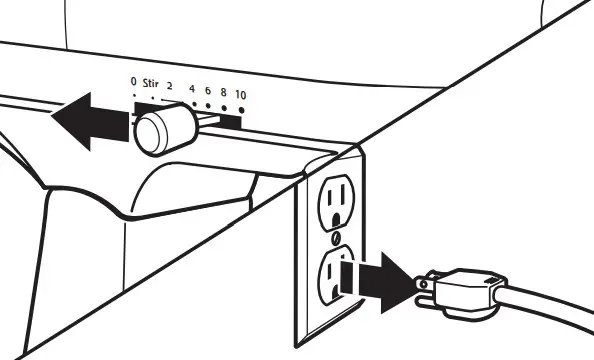 KitchenAid KSMPRA Pasta Roller - off and unplug
