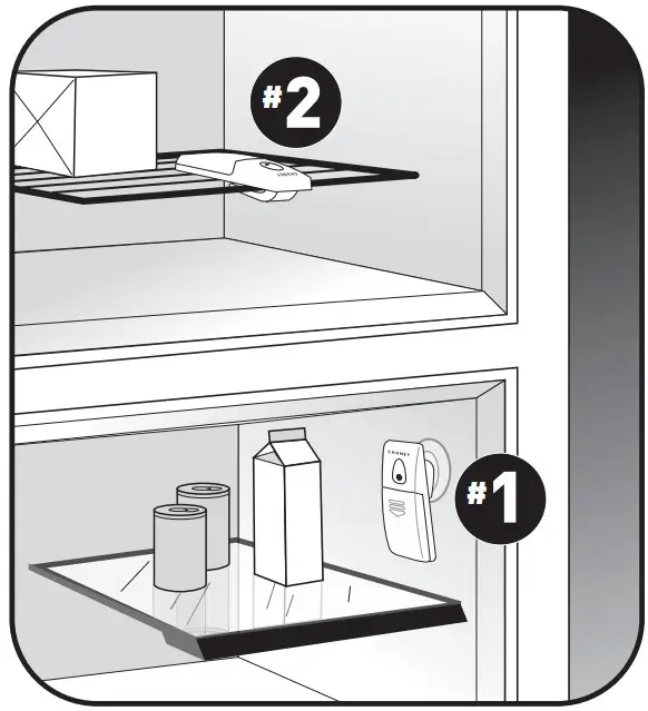 CHANEY 00985 Wireless refrigerator and Freezer - Remote Sensor