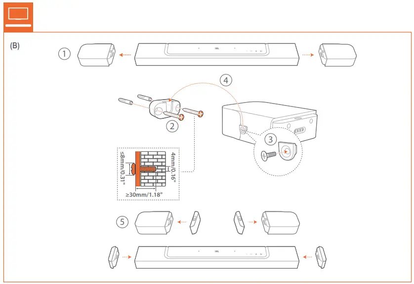 JBL BAR 800 Pro 5 1 2 Channel Soundbar fig 6