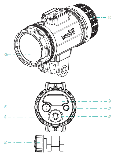 WEEFINE Smart Focus 5000 Light with LED Flash Function - fig 2