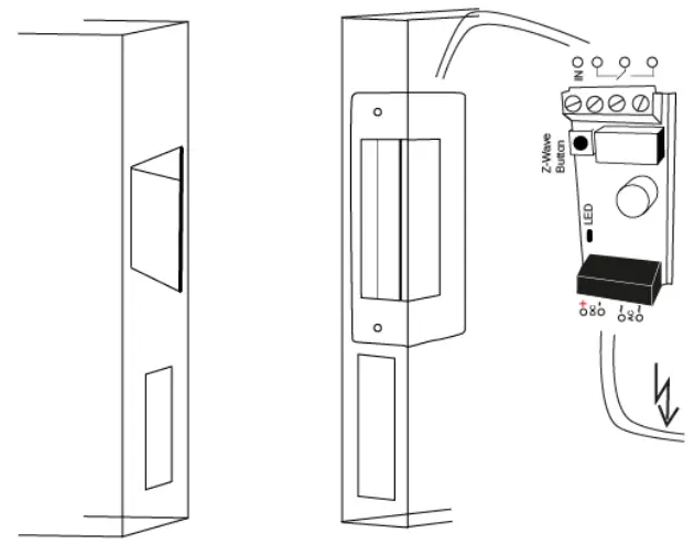 POPP POPE012501 Strike Lock - Prepare for Installation