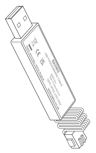 BEKA BA3902 Pageant USB Programming Cable