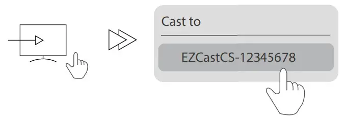 Aluratek ASC01F Streamcast Wireless HD Display Adapter - Android Screen Mirroring