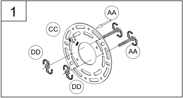 PROGRESS LIGHTING P350254 2 Light Flush Mount - fig 1