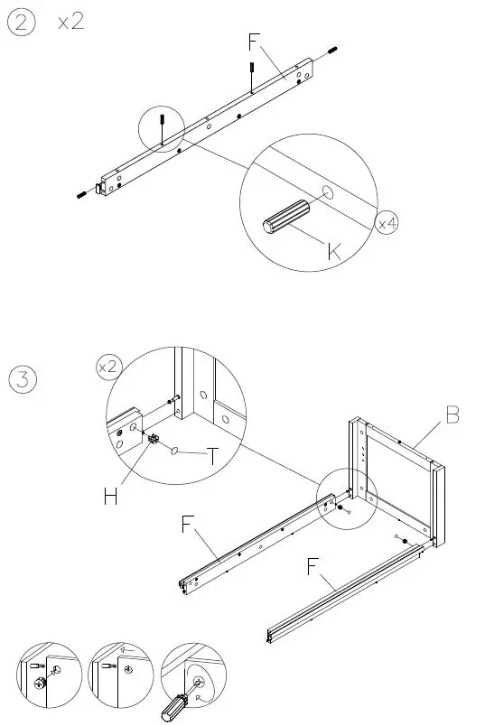 ASHLEY T275-1 Dryden Double Handle Deck Mounted Roman Tub-fig-4