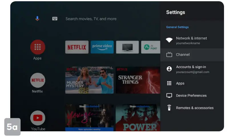 kogan XR9510 75 4K UHD HDR Smart Android - Global settings