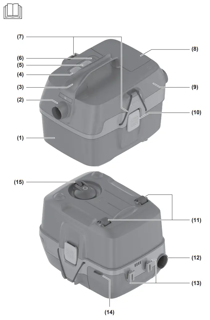 BOSCH AdvancedVac 18V 8 Li Ion Power Vacuum Cleaner - fig