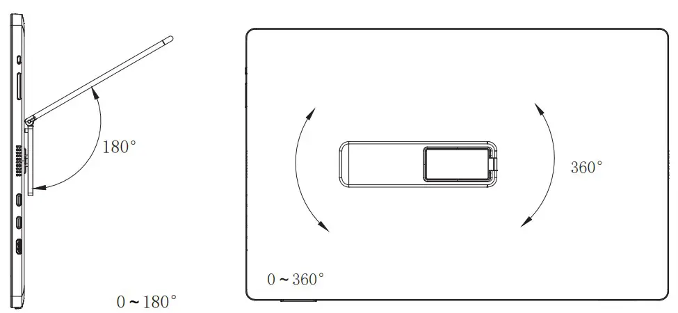 Installing the moniter