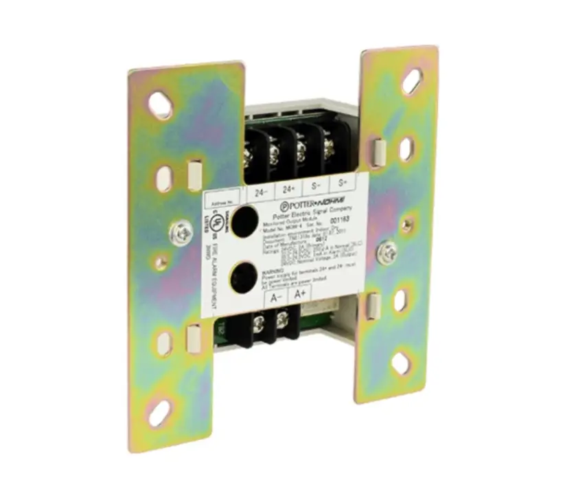 Potter Mom-4 Monitored Output Module Instruction Manual Potter Mom-4 Monitored Output Module Instruction Manual